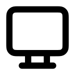 Monitor Alt 2 SVG Icon